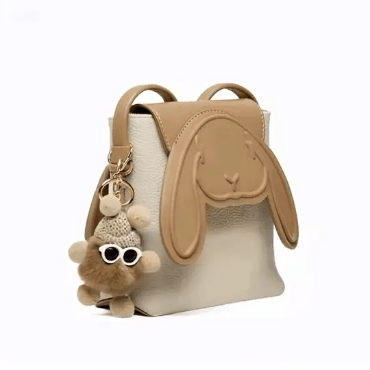 Bunny Leather Crossbody Bag