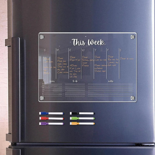 Reusable Fridge Calendar & Weekly Planner