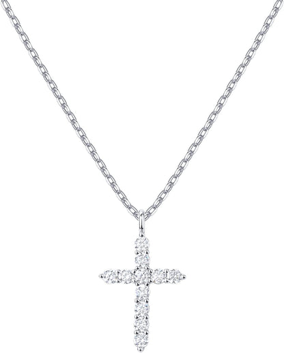 14K Gold Plated Cross Necklace