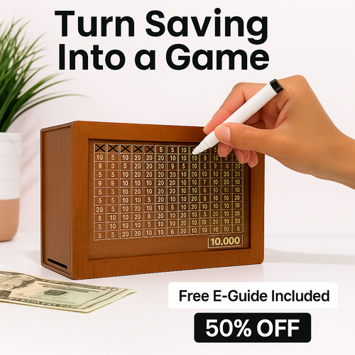 10,000 Saving Box Challenge