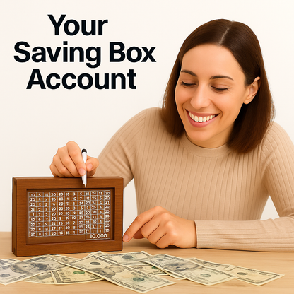 10,000 Saving Box Challenge