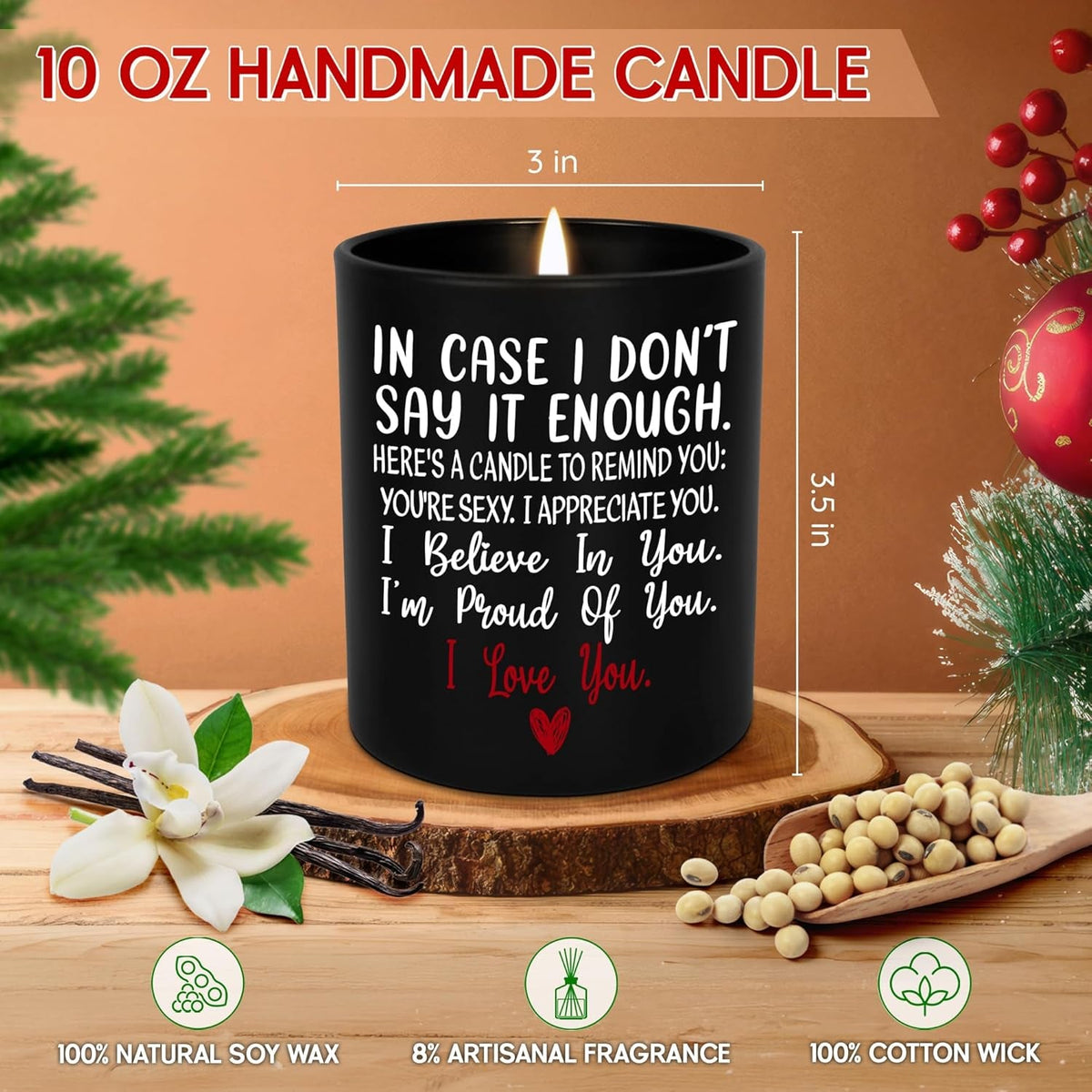 Vanilla Lavender Candle Gift